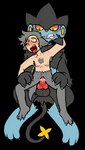 ahegao andromorph andromorph/male andromorph_penetrated animal_genitalia animal_penis anthro balls black_body black_fur blue_body blue_fur blush bodily_fluids canine_genitalia canine_penis claws clenched_teeth collar cum drooling duo ear_piercing ear_ring fur genital_fluids genitals grey_body grey_fur hair imminent_knotting intersex intersex/male intersex_penetrated interspecies knot looking_pleasured male male_penetrating male_penetrating_andromorph male_penetrating_intersex mastectomy_scar nipples nude open_mouth penetration penis piercing pokephilia pussy red_sclera ring_piercing saliva scar scratches sex sharp_teeth teeth toe_claws tongue tongue_out vaginal vaginal_penetration yellow_eyes fuzzrock3 nintendo pokemon oven_(fuzzrock3) rock_(fuzzrock3) animal_humanoid canid canid_humanoid felid generation_4_pokemon humanoid luxray mammal mammal_humanoid pokemon_(species) alpha_channel digital_media_(artwork) trans_(lore) trans_man_(lore)