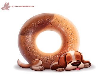 ambiguous_gender bagel blep bread brown_body brown_fur claws eyes_closed feral food fur humor pun simple_background sleeping solo text tongue tongue_out visual_pun white_background white_body white_fur piper_thibodeau beagle bread_creature canid canine canis domestic_dog food_creature hunting_dog mammal scent_hound digital_media_(artwork) digital_painting_(artwork) painting_(artwork) url