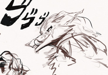 biped blush crossgender duo facial_scar female licking licking_lips licking_own_lips mtf_crossgender scar simple_background tongue tongue_out white_background sabrotiger elden_ring fromsoftware menacing_(meme) blaidd_(elden_ring) tarnished_(elden_ring) canid canine canis mammal wolf 2025 digital_media_(artwork) meme sketch