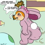 ageplay anthro baby_bottle diaper feces male onomatopoeia pacifier pooping roleplay simple_background soiled_diaper soiling soiling_diaper solo sound_effects splurt text unclean_diaper used_diaper yourfur disney zootopia finnick_(zootopia) canid canine fennec_fox fox mammal true_fox 1:1 hi_res
