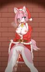 2013 anthro blue_eyes blush breasts canine clothed clothing female fur half-closed_eyes hat mammal nipples open_mouth peeing pink_fur presenting presenting_pussy pubes pussy solo spread_legs spreading standing teeth tongue urine watersports white_fur 解凍
Rating: Explicit
Score: 8
User: Finchmaster
Date: March 05, 2014