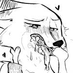 anthro blush bodily_fluids brush brushing brushing_teeth crying disembodied_hand duo female heart_symbol holding_object male open_mouth simple_background solo_focus tears tongue tongue_out toothbrush toothpaste white_background replytoanons disney zootopia judy_hopps nick_wilde canid canine fox lagomorph leporid mammal rabbit red_fox true_fox 1:1 2017 black_and_white monochrome