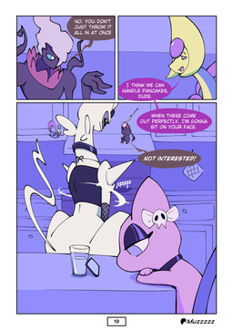 bow_ribbon clothing collar cooking cookware dialogue electronics feral fishnet_clothing frying_pan group kitchen kitchen_utensils phone text tools water muzzzzz nintendo pokemon arceus cresselia darkrai generation_1_pokemon generation_4_pokemon legendary_pokemon mew_(pokemon) pokemon_(species) absurd_res comic english_text hi_res female_(lore) male_(lore)