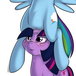 blue_body blue_feathers blue_fur blue_hair blue_tail blue_vulva blue_wings blush bodily_fluids clothing cutie_mark dark_hair dark_pupils dripping duo eyelashes faceless_character faceless_female feathered_wings feathers featureless_legs female female/female female_penetrated female_penetrating female_penetrating_female feral feral_on_feral feral_penetrated feral_penetrating feral_penetrating_feral fur genital_fluids genitals green_tail hair hat headgear headwear horn horn_fetish horn_in_pussy horn_penetration horn_play horn_sex intraspecies iris long_hair messy monotone_body monotone_face monotone_fur monotone_wings multi_hair_tones multicolored_hair multicolored_tail penetration pink_hair pink_tail pupils purple_body purple_eyes purple_face purple_fur purple_hair pussy_juice_on_horn quadruped sex simple_background smile tail two_tone_hair two_tone_tail vaginal vaginal_fluid_drip vaginal_fluids vaginal_fluids_on_face vaginal_penetration vulva white_background wing_boner wings kloudmutt friendship_is_magic hasbro my_little_pony mythology rainbow_dash_(mlp) twilight_sparkle_(mlp) equid equine mammal mythological_creature mythological_equine pegasus unicorn 1:1 digital_media_(artwork) hi_res