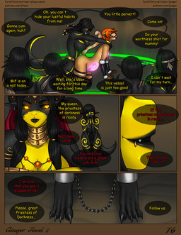 accessory all_fours anal anal_penetration angry anthro armor ball_gag black_body black_hair black_nails black_nipples black_penis bracers chain clenched_teeth clothed clothing colored_nails dialogue duo ear_piercing erectile_dysfunction eyes_closed facial_piercing femboy flaccid forced forced_anal from_behind_position gag genitals glowing glowing_eyes green_penis gynomorph gynomorph/male gynomorph_penetrating gynomorph_penetrating_male hair hand_on_shoulder humiliation intersex intersex/male intersex_penetrating intersex_penetrating_male jewelry latex latex_clothing looking_at_another looking_away looking_back male male_penetrated nails nipples nude open_mouth orange_hair partially_clothed penetration penis piercing rape restraints scar sex simple_background small_penis smile speech_bubble submissive submissive_male tail teeth text womb_tattoo yellow_eyes eliana-asato ada_(iginger) erin_(iginger) eve_(iginger) ginger_(iginger) gitra-hal mif ren_(iginger) tia_(iginger) domestic_cat felid feline felis humanoid lizard mammal reptile scalie comic digital_media_(artwork) english_text hi_res url