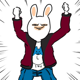 anthro arms_bent black_eyes blue_bottomwear blue_clothing blue_pants bottomwear clothed clothed_anthro clothed_male clothing fist front_view fully_clothed fully_clothed_anthro fully_clothed_male fur grin grinning_at_viewer jacket long_ears looking_at_viewer male male_anthro mitten_hands motion_lines narrowed_eyes no_eyebrows no_pupils noseless open_clothing open_jacket open_topwear pants pockets raised_hands red_clothing red_jacket red_topwear shirt simple_background smile smiling_at_viewer solo squint tan_body tan_eyelids tan_inner_ear tan_skin text text_on_clothing text_on_shirt text_on_topwear topwear white_background white_body white_clothing white_fur white_shirt white_topwear osirisky capcom monster_hunter raving_rabbids rayman_(series) ubisoft canyne lagomorph mammal palamute rabbid 1:1 2021 colored crossover digital_drawing_(artwork) digital_media_(artwork) japanese_description japanese_text portrait shaded three-quarter_portrait