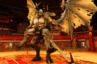 abs anal anal_penetration anthro balls biceps big_balls big_butt big_penis butt chain chaos claws deltoids dominant dominant_male duo erection from_behind_position genitals horn humanoid_genitalia humanoid_penis jewelry male male/male male_penetrated male_penetrating male_penetrating_male membrane_(anatomy) membranous_wings muscular muscular_arms muscular_thighs nipples pecs penetration penile penis piercing raised_tail serratus sex standing tail thick_thighs triceps wings outofnecessity total_war:_warhammer warhammer_(franchise) warhammer_fantasy be'lakor god_slayer chaos_daemon daemon_prince demon 3d_(artwork) digital_media_(artwork) hi_res