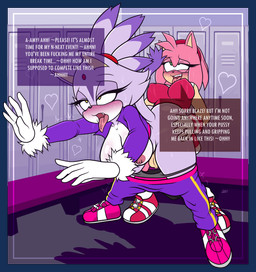 ahegao areola bent_arm big_areola big_breasts big_butt big_penis bottomwear bottomwear_down breasts butt butt_grab clothed clothing clothing_around_legs clothing_around_one_leg dialogue dominant duo erection extended_arm female female_penetrated footwear from_behind_position genitals gynomorph gynomorph/female gynomorph_penetrating gynomorph_penetrating_female half_naked hand_on_butt heart_symbol hearts_around_body hearts_around_head huge_breasts intersex intersex/female intersex_penetrating intersex_penetrating_female locker locker_room looking_pleasured motion_lines motion_outline name_drop name_in_dialogue name_stutter nipples orgasm_face outline_heart panties panties_around_one_leg panties_down pants pants_down partially_clothed path_lines penetration penis polygonal_speech_bubble profanity sex shoes sneakers speech_bubble sports_outfit sportswear standing_doggystyle stuttering text tremble_spikes underwear underwear_around_legs underwear_around_one_leg underwear_down vulva dhx2kartz olympics sega sonic_the_hedgehog_(series) amy_rose blaze_the_cat domestic_cat eulipotyphlan felid feline felis hedgehog mammal alpha_channel english_text hi_res