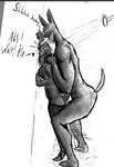 anthro asphyxiation black_body black_fur bodily_fluids breasts choking clothing dominant dominant_male duo ejaculation female fishnet_clothing from_behind_position fur genital_fluids legwear looking_pleasured male male/female muscular muscular_male pussy_ejaculation red_eyes sex shower stockings submissive submissive_female vaginal_fluids gueststar natasha_(gueststar) anubian_jackal canid canine canis humanoid jackal mammal