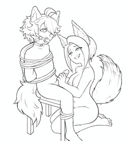 age_difference ankles_tied anthro ball_gag bdsm big_breasts bodily_fluids bondage bound breasts butt crying dominant dominant_female duo erection feet female female_rape female_raping_male forced fur gag gagged genitals hair handjob hands_tied larger_dom male male/female male_raped male_virginity_loss nipples nude older_female penile penis rape restraints rope rope_bondage sex simple_background size_difference smile submissive submissive_male tail tears toes young young_anthro young_male younger_male mr_snowkell cyberconnect2 fuga:_melodies_of_steel little_tail_bronx malt_marzipan tiere_(fuga) canid canine caninu canis domestic_dog german_shepherd herding_dog mammal pastoral_dog absurd_res hi_res
