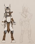 anthro ear_piercing ear_ring female piercing ring_piercing solo spectronic mira_(spectronic) felid feline lynx mammal absurd_res concept_art hi_res