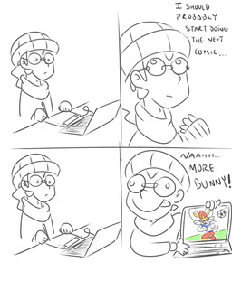 anthro ball computer drawing_(action) drawing_(object) drawing_in_a_drawing electronics eyewear glasses laptop male simple_background soccer_ball solo text mr_fuwa nintendo pokemon cinderace generation_8_pokemon human mammal pokemon_(species) absurd_res comic digital_media_(artwork) english_text hi_res monochrome