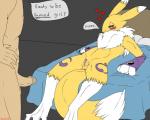 <3 anus backlash91 balls bed blush digimon female human male mammal penis pussy renamon text
Rating: Explicit
Score: 10
User: RioluKid
Date: April 17, 2014