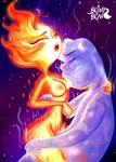 ambiguous_penetration areola blue_body breasts duo female fire flaming_hair from_front_position logo looking_pleasured male male/female nipple_fetish nipple_play nipple_suck nipples not_furry open_mouth penetration pseudo_hair romantic romantic_ambiance romantic_couple sex simple_background sucking water bronybran disney elemental_(pixar) pixar ember_lumen wade_ripple elemental_creature elemental_humanoid fire_creature fire_humanoid humanoid water_creature water_humanoid 2023 artist_logo artist_name digital_media_(artwork) hi_res