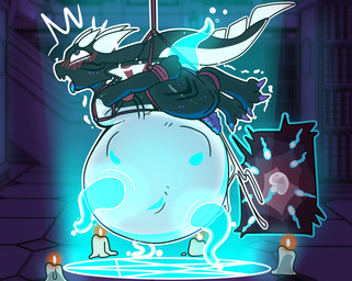 anal_impregnation anthro bdsm belly big_belly black_body bodily_fluids bondage bound cum femboy fur genital_fluids genitals ghost_pregnancy group helpless horn hyper hyper_pregnancy impregnation male male/male male_impregnation occult_symbol penis pentagram possession pregnant pregnant_male purple_eyes purple_penis purple_tongue questionable_consent reincarnation resurrection ritual soul_pregnancy suspension suspension_bondage symbol tan_belly tongue unusual_impregnation wings halfpricesouls mythology jiekyu_ryuushinzou dragon furred_dragon furred_scalie ghost mythological_creature mythological_scalie scalie spirit absurd_res hi_res