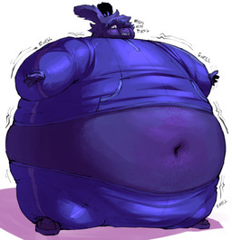 anthro belly biped blue_body blue_fur blue_hair blueberry_inflation bodily_groan body_inflation breath claws clenched_teeth clothed clothing expansion_sound_effect exposed_belly flapping_hands fur hair inflation long_ears looking_down looking_down_at_self male motion_lines navel panting solo spherical_inflation standing surprised swollen_cheeks teeth tracksuit worried a_guy_somewhere guy_(a_guy_somewhere) lagomorph leporid mammal rabbit hi_res