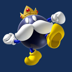 clothing crown facial_hair feral footwear gloves handwear headgear male mustache shoes simple_background solo transparent_background white_clothing white_facial_hair white_gloves white_handwear white_mustache yellow_clothing yellow_footwear yellow_shoes unknown_artist mario_bros mario_party_(series) nintendo super_mario_party king_bob-omb bob-omb waddling_head 1:1 3d_(artwork) absurd_res alpha_channel colored digital_media_(artwork) full-length_portrait hi_res portrait