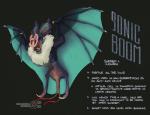 ambiguous_gender grey_background membrane_(anatomy) membranous_wings nightmare_fuel simple_background solo text wings extra-vertebrae fakemon nintendo pokemon bat generation_5_pokemon generation_6_pokemon hybrid mammal noivern pokemon_(species) swoobat 2016 english_text url