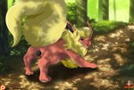 animal_genitalia animal_pussy ass_up canine_genitalia canine_pussy female feral genitals pussy solo dinosknight nintendo patreon pokemon canid canine eeveelution flareon generation_1_pokemon mammal pokemon_(species) absurd_res hi_res