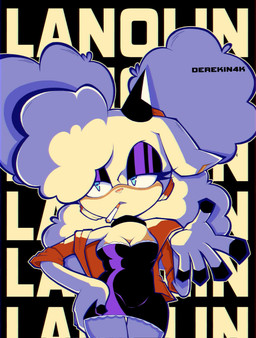 anthro blue_eyes breasts cigarette cleavage clothed clothing dress female horn solo derekunleashed idw_publishing sega sonic_the_hedgehog_(comics) sonic_the_hedgehog_(idw) sonic_the_hedgehog_(series) lanolin_the_sheep_(sonic) bovid caprine mammal sheep hi_res