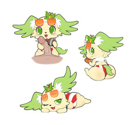accessory anthro big_butt big_ears big_eyes blush blush_lines butt butt_grab butterfly_(accessory) chibi clothing crumbs crumbs_on_face disembodied_penis duo eyelashes eyewear female flat_chested food genitals hand_on_butt head_accessory holding_food holding_object hot_dog humanoid_genitalia humanoid_penis looking_at_viewer looking_back looking_back_at_viewer lube lube_bottle lying male male/female on_front one_eye_closed penis shortstack shortstack_female simple_background sitting slightly_chubby solo sunglasses swimwear tail tuft two-piece_swimsuit vein veiny_penis white_background wink winking_at_viewer box_(hajimeyou654) jewelpet sanrio sega sega_fave peridot_(jewelpet) canid canine canis domestic_dog mammal digital_media_(artwork) hi_res