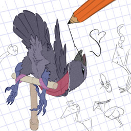 ambiguous_gender animal_genitalia avian_butt avian_feet barely_visible_genitalia bdsm beak bondage bound cloaca feathers feral genitals grey_body grey_feathers group pencil_(object) perch presenting raised_tail tail tail_feathers gulwaca microsoft microsoft_office clippit avian bird corvid jackdaw oscine passerine 1:1 low_res