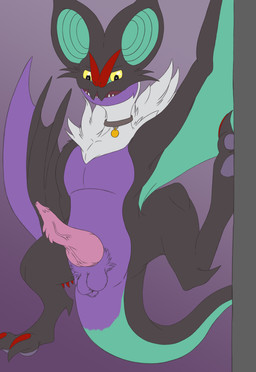 balls butt dancing feral fluffy genitals male penis pole simple_background solo tail mel21-12 mythology nintendo pokemon bat dragon generation_6_pokemon mammal mythological_creature mythological_scalie noivern pokemon_(species) reptile scalie absurd_res hi_res