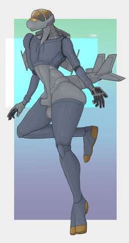 aircraft airplane animal_genitalia anthro back_wings balls bottomless bottomless_anthro bottomless_male clothed clothing cockpit eyeless fin front_view genitals gradient_background grey_body hoodie hoodie_only jet jet_engine machine male metallic_body mostly_nude mostly_nude_anthro mostly_nude_male not_furry penis sheath simple_background solo tail tail_fin topwear topwear_only vehicle wings krowbutt zephyr_(rileoli) aeromorph living_aircraft living_machine living_vehicle digital_media_(artwork) hi_res
