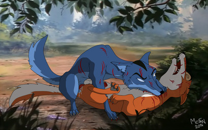 anal anal_penetration bite blood bodily_fluids defeated defeated_hero duo feral forced male male/male male_rape male_raped male_raping_male penetration rape sex violence mcfan animals_of_farthing_wood fox_(animals_of_farthing_wood) scarface_(animals_of_farthing_wood) canid canine fox mammal red_fox true_fox 16:10 widescreen