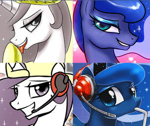 <3 bedroom_eyes drinking duo equine female friendship_is_magic hair headphones horn horse john_joseco licking long_hair looking_at_viewer mammal my_little_pony pony princess_celestia_(mlp) princess_luna_(mlp) seductive sibling sisters smile tongue winged_unicorn wings
Rating: Safe
Score: 13
User: darknessRising
Date: January 19, 2014