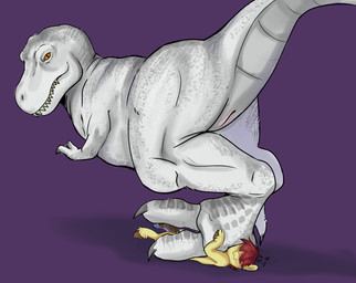 animal_genitalia duo equine_genitalia extreme_size_difference feet female feral foot_fetish genitals male male/female size_difference stepped_on beyondtotheinside hasbro my_little_pony asturino_(oc) dinosaur equid equine horse mammal pony prehistoric_species reptile saurischian scalie theropod hi_res