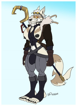 5_toes anthro athletic athletic_anthro athletic_male beard big_muscles big_pecs border bottomwear bulge cane clothed clothing eyewear facial_hair feet footwear fur furry_tail gloves goggles gun hair handwear jacket male manly mask muscular nipples pants pecs pointy_ears pose ranged_weapon rifle simple_background skimpy small_waist smile snout socks solo tail toes topwear underwear weapon white_beard white_body white_border white_facial_hair white_fur white_hair yellow_eyes rxq sly_cooper_(series) sony_corporation sony_interactive_entertainment sucker_punch_productions otto_van_cooper mammal procyonid raccoon 2024 dated hi_res pinup signature