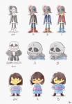 ambiguous_gender bodily_fluids bone eyes_closed female group male skeleton sweat uno_yuuji undertale undertale_(series) frisk_(undertale) sans_(undertale) undyne animal_humanoid animated_skeleton fish fish_humanoid human humanoid mammal marine marine_humanoid undead hi_res