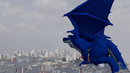 blue_body blue_tail blue_wings building cum_on_building debris ejaculation genitals humping macro male moan outside penis raised_tail screaming side_view solo spread_wings tail thick_tail wings bluemouse5 sound_warning mythology dragon mythological_creature mythological_scalie scalie 16:9 2026 3d_(artwork) animated digital_media_(artwork) short_playtime signature sound video widescreen