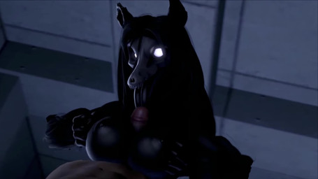anthro areola big_breasts black_areola black_hair black_nipples bone bouncing_breasts breast_play breasts duo erection faceless_character faceless_human faceless_male female female_anthro female_on_human fondling genitals glitch glowing glowing_eyes hair human_on_anthro interspecies male male/female male_on_anthro nipples penile penis self_fondle sex skull skull_head titfuck tongue bloney cumminham_(modeler) scp_foundation scp-1471-a human malo mammal 16:9 3d_(artwork) 3d_animation animated digital_media_(artwork) hi_res short_playtime sound video widescreen