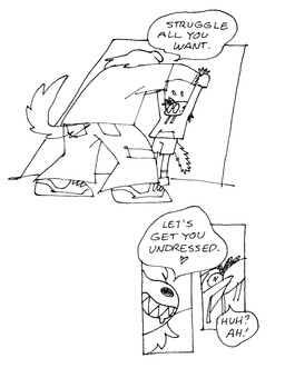 anthro arm_grab bodily_fluids bottomwear cartoon_freckles clothing dialogue dreadlocks drooling duo eyewear female female/female floppy_ears footwear freckled_face freckles glasses grin heart_symbol hoodie larger_female pants raised_arm saliva sharp_teeth shirt shoes shorts size_difference smaller_female smile snout socks speech_bubble t-shirt tail tail_tuft teeth text topwear tuft gaydottiff penny_(gaydottiff) shelley_(gaydottiff) canid canine canis domestic_cat domestic_dog felid feline felis mammal 2023 comic english_text hi_res monochrome trans_(lore) trans_woman_(lore)