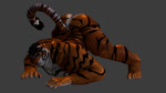 abs anthro ass_up butt fur jack-o'_pose male muscular muscular_anthro muscular_male nipples nude orange_body orange_fur pecs pose shaking_butt solo striped_body striped_fur stripes oaks16 felid mammal pantherine tiger 16:9 3d_(artwork) 3d_animation animated digital_media_(artwork) no_sound short_playtime webm widescreen