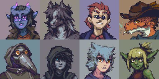 ambiguous_gender animal_mask anthro beak_mask black_hair blonde_hair blue_body blue_eyes blue_skin clothing coat collar collared_shirt cowboy_hat dress_shirt eyebrows eyewear fangs female flesh_fang glasses goggles grey_body grey_skin group hair hair_over_eyes hat headgear headwear horn jacket light_body light_skin looking_aside looking_at_viewer male markings mask messy_hair neck_markings notched_ear nude open_mouth orange_body orange_eyes orange_scales pointy_ears red_hair scales shirt short_hair sleeveless_sweater smile snout teeth thick_eyebrows tied_hair tinted_eyewear topwear yellow_eyes yellow_sclera pavanz dungeons_and_dragons hasbro wizards_of_the_coast cellen_(minitiken) cliff_domingo_(pavanz) unnamed_character animal_humanoid bovid bovid_humanoid bovine bovine_humanoid dragonborn_(dnd) felid felid_humanoid feline feline_humanoid goblin human humanoid mammal mammal_humanoid scalie tiefling 2:1 multiple_images