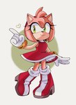 5_fingers accessory anthro boots clothing female fingers footwear gloves green_eyes hair_accessory hairband handwear heart_symbol shoes simple_background smile solo thin_thighs tangopack sega sonic_the_hedgehog_(series) amy_rose eulipotyphlan hedgehog mammal 2020 absurd_res hi_res