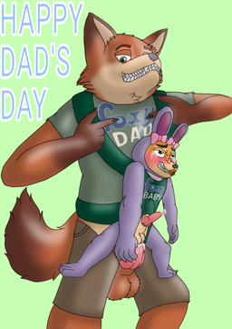 adult_on_child adult_on_young age_difference anal anal_penetration animal_genitalia animal_penis anthro anthro_on_anthro bodily_fluids bunny_costume canine_genitalia canine_penis clothed clothing costume crying cum cum_in_ass cum_inside daddy_kink duo fannypacking genital_fluids genitals knot knotted_penis knotting male male/male penetration penis sex smile standing standing_sex tears text young lenderednel disney zootopia finnick_(zootopia) nick_wilde animal_humanoid canid canid_humanoid canine fennec_fox fox humanoid mammal mammal_humanoid red_fox true_fox english_text hi_res