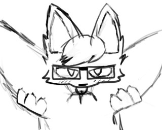 ambiguous_gender anthro cunnilingus duo eyewear female female/ambiguous first_person_view glasses oral rectangular_glasses sex vaginal frey888 animal_crossing nintendo raymond_(animal_crossing) domestic_cat felid feline felis mammal 5:4 absurd_res hi_res monochrome sketch