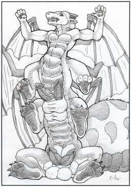 4_toes 6_legs 6_wings after_transformation arthropod_abdomen balls feet genitals long_body long_torso male membrane_(anatomy) membranous_wings multi_balls multi_genitalia multi_leg multi_limb multi_penis multi_wing multifur penis soles solo toes wings kimeramao mythology bobby123 arachnid arachnid_taur arthropod arthropod_taur dragon hybrid mythological_creature mythological_scalie scalie spider spider_taur taur graphite_(artwork) hi_res monochrome traditional_media_(artwork)