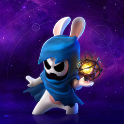 anthro bent_arm blue_cloak blue_clothing bomb cloak clothing explosives featureless_crotch fur hand_pawpads hood_up hooded_cloak light long_ears male male_anthro mitten_hands pawpads short_legs solo space tan_pawpads white_body white_fur white_mask yves_barthez mario_bros mario_plus_rabbids_sparks_of_hope nintendo raving_rabbids rayman_(series) ubisoft stooge_(mario_plus_rabbids) lagomorph mammal rabbid 1:1 2022 3d_(artwork) adobe_photoshop_(artwork) autodesk_maya_(artwork) colored crossover digital_media_(artwork) english_description hi_res lighting official_art shaded