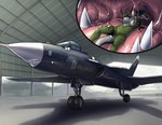 aircraft airplane anthro breasts duo exposed_breasts female female/female feral flight_suit fully_inside holding_uvula inside_mouth internal machine mawplay nipples non-mammal_nipples object_pred russian size_difference su-47 teeth text throat uvula vehicle vore valravnconcorde sukhoi amnep_(vividlucidity) svetlana_(drachenfyr) dire_aircraft dire_machine dire_vehicle living_aircraft living_machine living_vehicle robot absurd_res digital_media_(artwork) hi_res