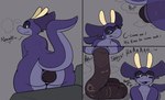 after_vore antennae_(anatomy) anthro anus big_anus big_butt blush blush_lines bone bones_in_feces butt constipation crowning_feces dialogue disposal fart fart_cloud feces gassy grunting huge_butt internal internal_anal male overweight pooping_on_floor puffy_anus relieved rock scatplay sigh skull smelly solo sound_effects starry_eyes stink_fumes stink_lines stuttering thick_thighs visor visor_eyes vore conditional_dnp verdantphysician somnica_(verdantphysician) gastropod mollusk hi_res multiple_scenes