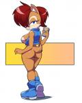 anthro big_breasts big_butt blue_clothing blue_eyes boots breasts butt clothing female footwear huge_breasts presenting presenting_hindquarters shoes solo wide_hipped_female wide_hips kojiro-brushard archie_comics sega sonic_the_hedgehog_(archie) sonic_the_hedgehog_(comics) sonic_the_hedgehog_(series) sally_acorn chipmunk ground_squirrel mammal rodent sciurid 2016 4:5 hi_res