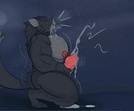animal_genitalia animal_penis anthro big_muscles bodily_fluids canine_genitalia canine_penis cum cum_in_mouth cum_inside cum_on_face cumshot ejaculation genital_fluids genitals growth huge_muscles male masturbation muscle_growth muscular nude orgasm penile penile_masturbation penis precum saliva solo throbbing transformation rikiya mythology canid canine mammal mythological_canine mythological_creature werecanid werecanine werecreature werewolf absurd_res hi_res