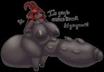 balls belly big_balls big_breasts big_penis black_body black_fur breasts cock_spikes elder_god fur genitals gynomorph hair huge_balls huge_breasts huge_penis hybrid_genitalia hybrid_penis hyper hyper_balls hyper_genitalia hyper_penis intersex medial_ring penis red_hair slightly_chubby solo spiked_penis spikes spikes_(anatomy) thick_thighs snekkobean bovid caprine demon goat mammal absurd_res alpha_channel hi_res