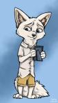 anthro male picture_frame sad solo young young_anthro young_male ziegelzeig fantastic_mr._fox kristofferson_silverfox canid canine fox mammal red_fox true_fox