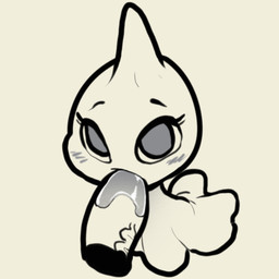 blush duo fellatio female female_focus female_penetrated genitals male male/female male_penetrating male_penetrating_female not_furry oral oral_penetration penetration penile penis sex solo_focus itsunknownanon nintendo pokemon generation_3_pokemon ghost pokemon_(species) shuppet spirit 1:1 monochrome
